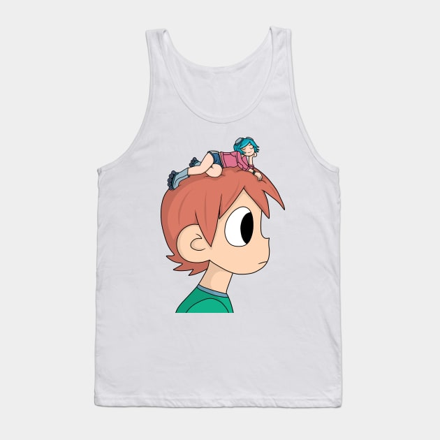 Scott Pilgrim vs The World Tank Top by valentinahramov